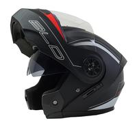 BLD - casque de Moto modulaire à double lentille, casque de sécurité rabattable pour descente, course de Motocross professionnelle, intégral 10