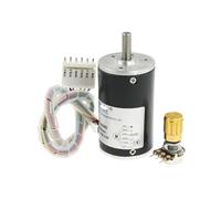 BLDC-38SRZ-S Brushless DC electronic starter 12V 24V Speed Regulation/Constant Speed 38MM Diameter With Built-in Drive 3/6 Wire IINKUEYK(12V 3000rpm,Speed Regulation-6)