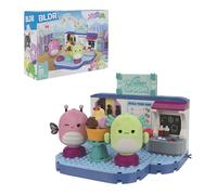 Jazwares Set de construction Squishmallows Yaourt glacé – Andreina & Mipsy l'axolotl, 8+ (0096)