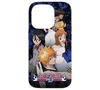 Bleach Character Collage with Show Logo Anime Coque pour iPhone 14 Pro