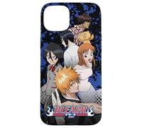 Bleach Character Collage with Show Logo Anime Coque pour iPhone 15 Plus