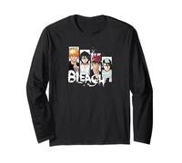 Bleach Character Panel Splatter Anime Manche Longue