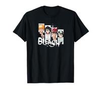Bleach Character Panel Splatter Anime T-Shirt