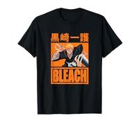 Bleach Ichigo avec Logo Bloc T-Shirt