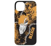 Bleach Ichigo Hollow Mask Splatter Graffiti Anime Coque pour iPhone 14 Plus