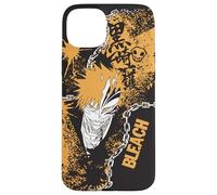 Bleach Ichigo Hollow Mask Splatter Graffiti Anime Coque pour iPhone 15 Plus