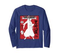 Bleach Ichigo Kurosaki Hollow Mask Collage Red Kanji Anime Manche Longue