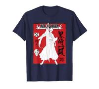 Bleach Ichigo Kurosaki Hollow Mask Collage Red Kanji Anime T-Shirt