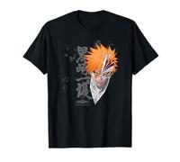 Bleach Ichigo Transform Splatter Pattern Anime T-Shirt