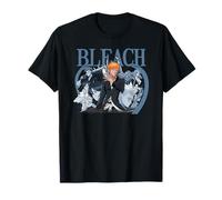 Bleach Ichigo with Blue Toned Group Color Anime T-Shirt