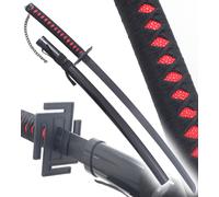 Bleach Katana en Bois Lame en Bois Sabre Bankai Katana Ichigo Sabre Replique Décoration