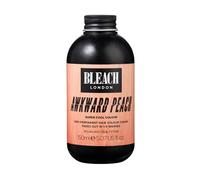 Bleach London Awkward Peach - Teinture pour cheveux pêche pastel - Teinture directe semi-permanente végétalienne et approuvée par le PETA, 150 ml