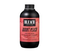 Bleach London Burnt Peach Color - Teinture capillaire pêche brillante - Teinture directe semi-permanente végétalienne et approuvée par PETA - 150 ml