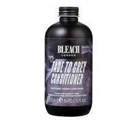 Bleach London Fade to Grey Après-Shampoing Tonifiant, Formule Déposant de Couleur Grise pour Cheveux Décolorés, Blonds ou Gris Aide à Obtenir ou Maintenir une Couleur Gris Charbon Sans Parabènes 250ml