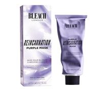 Bleach London Purple Reincarnation Masque Traitement Protéiné Restaurateur de Liens Capillaires Élimine les Tons Jaunes Répare et Illumine les Cheveux Blonds avec Extrait de Graines de Tournesol 200ml