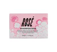 Bleach London Rosé Shampooing Solide Tonifiant, Formule Déposant de Couleur Rose Douce pour Cheveux Décolorés, Nettoie et Aide à Obtenir ou Maintenir une Couleur Rose Bébé avec Beurre de Karité 50g