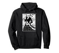 Bleach Repeating Logo Ichigo Kurosaki Anime Sweat à Capuche