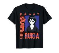 Bleach Rukia Color Block Collage Classic Anime T-Shirt