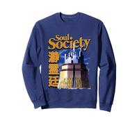 Bleach Seireitei Soul Society Cityscape with Kanji Anime Sweatshirt
