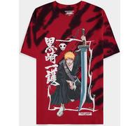 Bleach T-Shirt - Ichigo Red Men's Short Sleeved XL