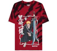 Bleach T-Shirt - Ichigo Red Men's Short Sleeved XXL