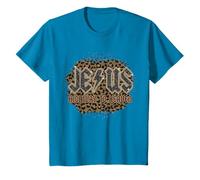 Bleached Leopard Jésus Highway To Heaven, Christian Apparel T-Shirt