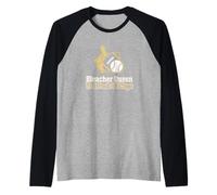 Bleacher Queen à Une mère de Baseball de la Meute de Kings Manche Raglan