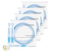 Bleare Hyaluronsäure, 3% Hyaluronsäure, 30 Stück/Box, 3% Hyaluronsäure-Serum, ultra-feuchtigkeitsspendende Fläschchen, Hyaluronsäure-Tuben, für Frauen, Anti-Aging (4 box / 120 pcs)