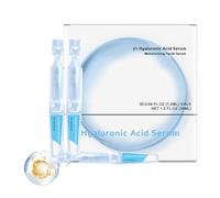 Bleare Hyaluronsäure, 3% Hyaluronsäure, 30 Stück/Box, 3% Hyaluronsäure-Serum, ultra-feuchtigkeitsspendende Fläschchen, Hyaluronsäure-Tuben, für Frauen, Anti-Aging (1 box / 30 pcs)