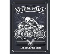 Blechschild 30x40 cm Alte Schule Die Legende Lebt Deko Schild
