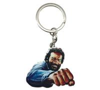 Blechwaren Fabrik Braunschweig GmbH Bud Fust KCC002 Porte-clés en métal Bud Spencer & Terence Hill, multicolore, 16,5 x 11,5 x 0,6 cm