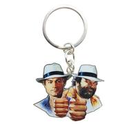 Blechwaren Fabrik Braunschweig GmbH KCC005 Porte-clés en métal Bud Spencer & Terence Hill * pouce haut * KCC005, multicolore, 16,5 x 11,5 x 0,6 cm