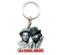 Blechwaren Fabrik Braunschweig GmbH Porte-clés Bud Spencer & Terence Hill * Old School Heroes * KCT004, multicolore, 16,5 x 11,5 x 0,6 cm, multicolore, 16,5 x 11,5 x 0,6 cm
