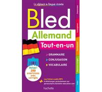 Bled Allemand Tout en Un - Bernard Viselthier - Hachette Education - broché - Scolaire / Universitaire