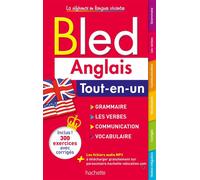 Bled Anglais Tout en Un - Brigitte Lallement - Hachette Education - broché - Méthode de langue