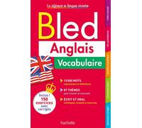 Bled Anglais Vocabulaire - Isabelle Perrin - Hachette Education - broché - Méthode de langue