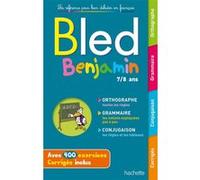 BLED Benjamin 7-8 ans - Daniel Berlion - Hachette Education - broché - Scolaire / Universitaire
