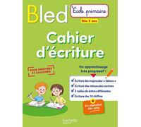 BLED Cahier d'écriture Dès 5 ans