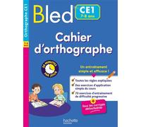 Bled Cahier d'orthographe CE1 - Claude Couque - Hachette Education - broché - Scolaire / Universitaire
