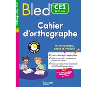 Bled Cahier d'orthographe CE2