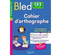 Bled Cahier d'orthographe CE2 - Claude Couque - Hachette Education - broché - Scolaire / Universitaire