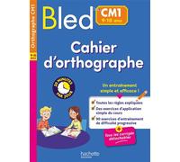 Bled Cahier d'orthographe CM1 - Claude Couque - Hachette Education - broché - Scolaire / Universitaire