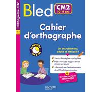 Cahier D'orthographe Cm2
