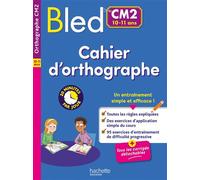 Bled Cahier d'orthographe CM2 - Claude Couque - Hachette Education - broché - Scolaire / Universitaire