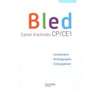 Bled Cp/Ce1 - Cahier D'activités