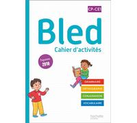 Bled CP-CE1 - Cahier de l'élève Edition 2022 - Sophie Raimbert - Hachette Education - broché - Scolaire / Universitaire