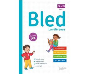 Bled CP-CE1 - Manuel de l'élève Edition 2022 - Sophie Raimbert - Hachette Education - relié - Scolaire / Universitaire