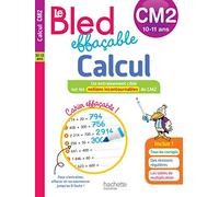 Bled effaçable Calcul CM2