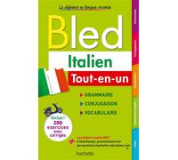 Bled Italien Tout en Un - Danièle Gas - Hachette Education - broché - Scolaire / Universitaire