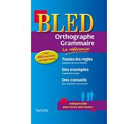 Bled Orthographe-Grammaire